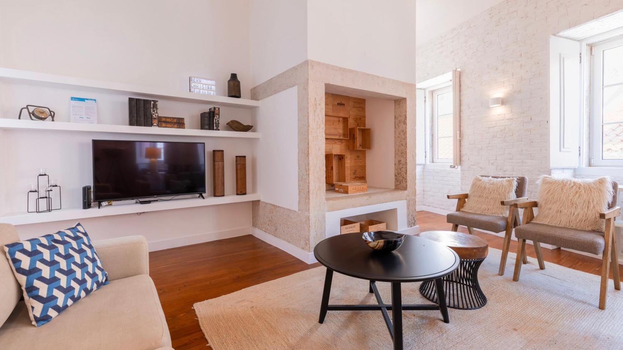 Charming 3Bdr Duplex In City Center By Lovelystay Lisboa 外观 照片